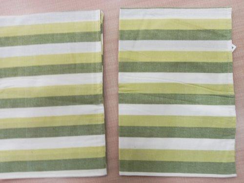 BEDSHEET STRIPE 90X108 2 PILLOW COVER